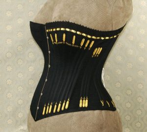 Symington corset reproduction by Michelle Fitzgerald at Foundations Revealed