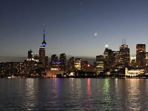 Toronto by night. (c) 2018 Cathy Hay