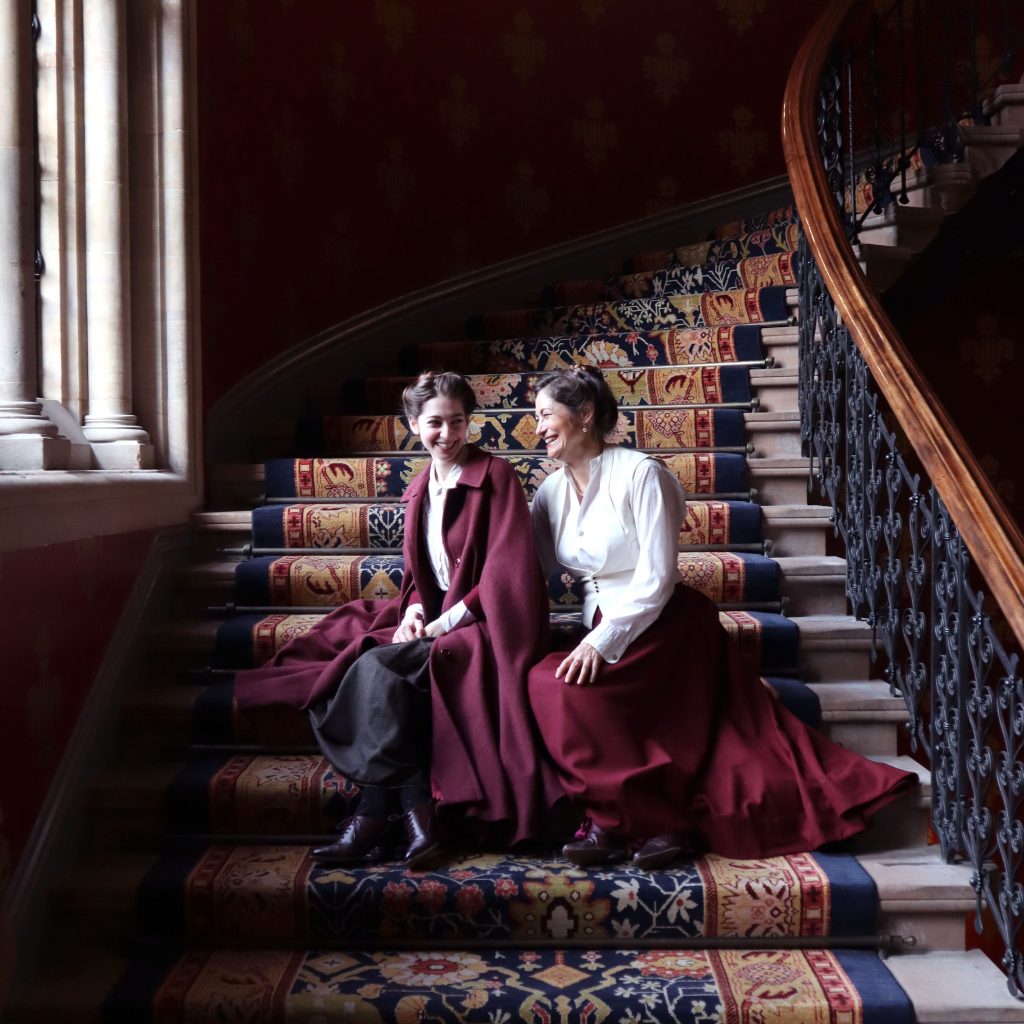 Bernadette Banner and Cathy Hay at the St Pancras Renaissance Hotel